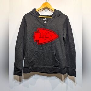 Fanatics Kansas‎ City Chiefs Black Stealth Mode Crossover VNeck Pullover